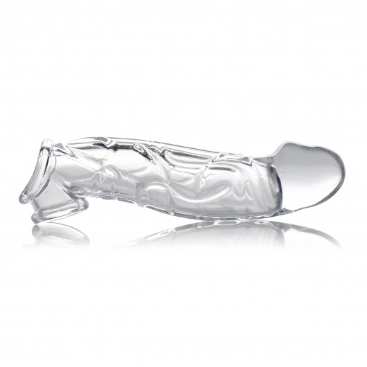 Прозрачная насадка для увеличения члена 2 Inch Clear Extender Sleeve - XR Brands - в Нальчике купить с доставкой
