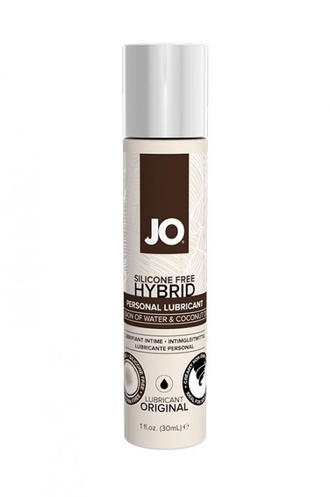 Водно-масляный лубрикант JO Silicon free Hybrid Lubricant ORIGINAL- 30 мл. - System JO - купить с доставкой в Нальчике