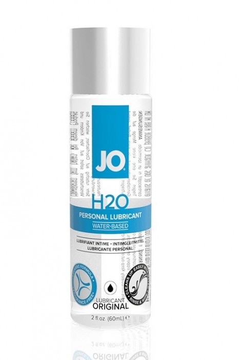 Нейтральный лубрикант на водной основе JO Personal Lubricant H2O - 60 мл. - System JO - купить с доставкой в Нальчике