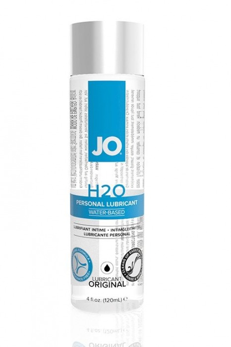 Нейтральный лубрикант на водной основе JO Personal Lubricant H2O - 120 мл. - System JO - купить с доставкой в Нальчике