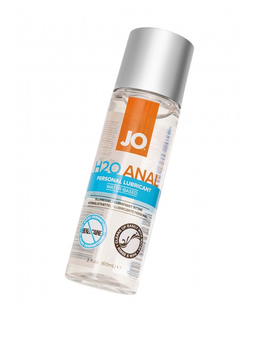 Анальный лубрикант на водной основе JO Anal H2O - 60 мл. - System JO - купить с доставкой в Нальчике