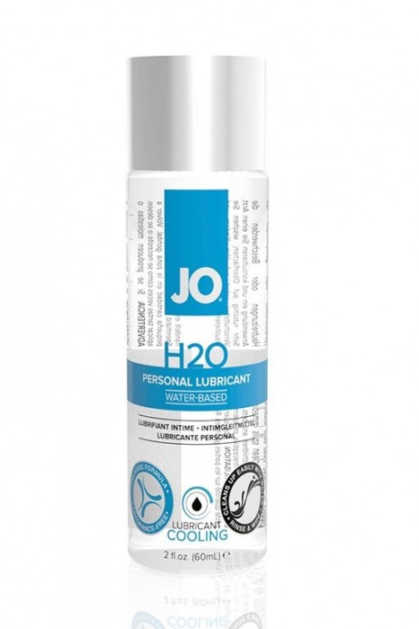 Охлаждающий лубрикант на водной основе JO Personal Lubricant H2O COOLING - 60 мл. - System JO - купить с доставкой в Нальчике