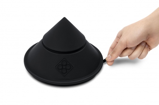 Конусный вибромассажер Cowgirl Cone с 2 насадками - CowGirl - купить с доставкой в Нальчике
