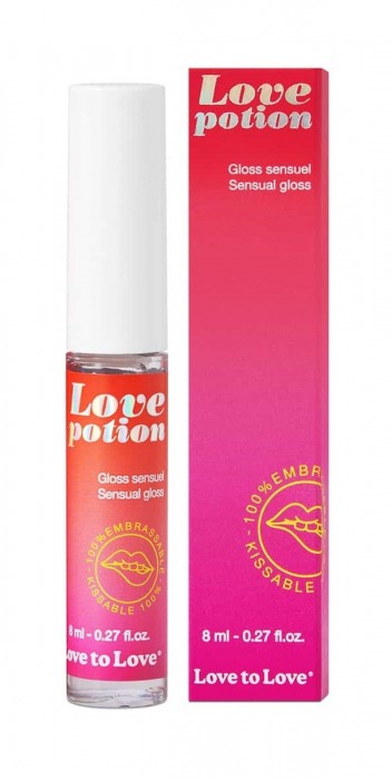 Возбуждающий блеск для губ Love Potion - 8 мл. - Love to Love - купить с доставкой в Нальчике