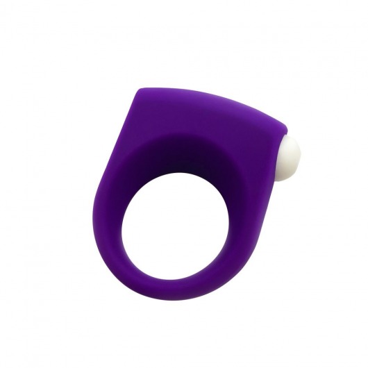Фиолетовое эрекционное кольцо Puggle Vibrating Ring with Bullet - Adrien Lastic - в Нальчике купить с доставкой