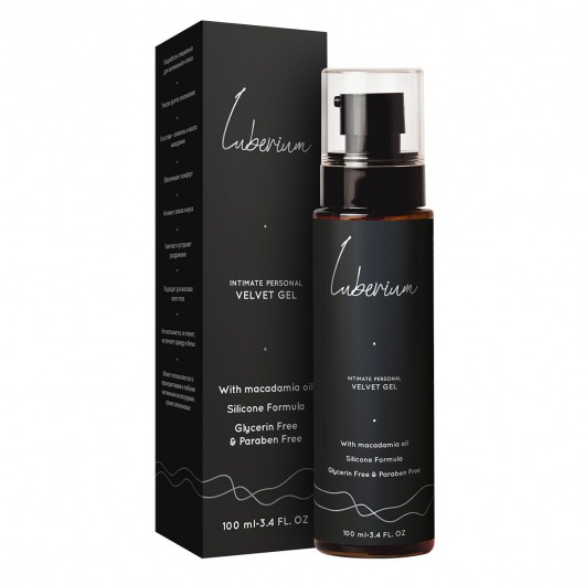 Интимный гель на силиконовой основе с маслом макадамии Luberium Velvel Gel - 100 мл. - Luberium - купить с доставкой в Нальчике