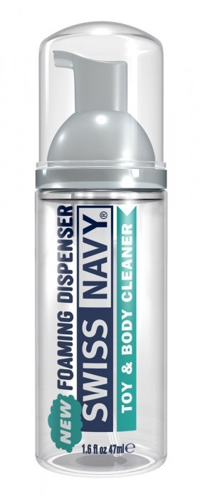 Очищающая пенка для игрушек и тела Toy   Body Cleaner Foamer - 47 мл. - Swiss navy - купить с доставкой в Нальчике