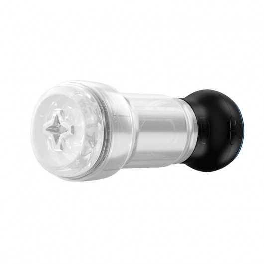 Набор PowerBlow   Feel Pocket Stroker Crystal: мастурбатор и интерактивная насадка - Kiiroo - в Нальчике купить с доставкой