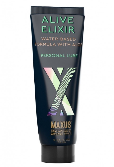 Интимный гель на водной основе MAXUS Alive Elixir - 75 мл. - Maxus - купить с доставкой в Нальчике