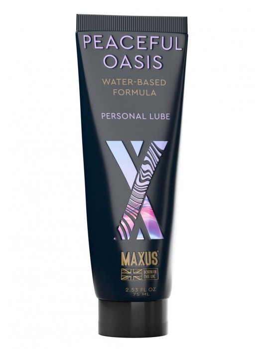 Интимный гель на водной основе MAXUS Peaceful Oasis - 75 мл. - Maxus - купить с доставкой в Нальчике