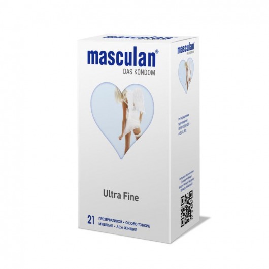 Особо тонкие презервативы Masculan Ultra Fine - 21 шт. - Masculan - купить с доставкой в Нальчике