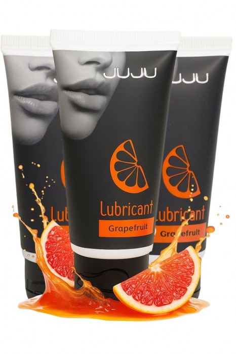 Набор из 3 съедобных лубрикантов JUJU со вкусом грейпфрута - JuJu - купить с доставкой в Нальчике Набор из 3 съедобных лубрикантов JUJU со вкусом грейпфрута - JuJu - купить с доставкой в Нальчике