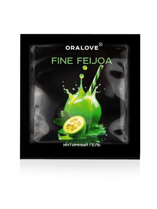 Саше съедобной оральной смазки OraLove с ароматом фейхоа - 3 гр. - Биоритм - купить с доставкой в Нальчике