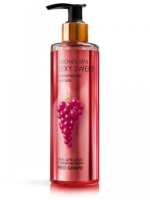 Гель для душа с феромонами и ароматом винограда Red Grape - 200 мл. -  - Магазин феромонов в Нальчике