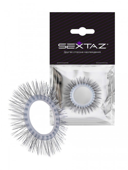 Круглое эрекционное кольцо с «ресничками» - Sextaz - в Нальчике купить с доставкой