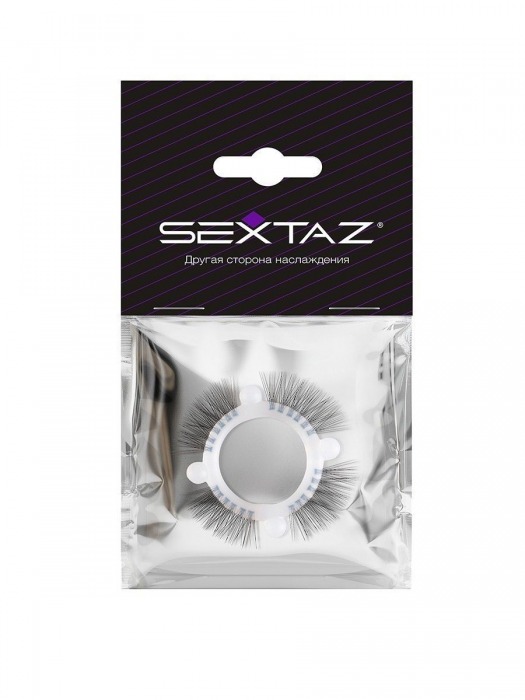 Эластичное кольцо с «ресничками» и 4 шариками - Sextaz - в Нальчике купить с доставкой