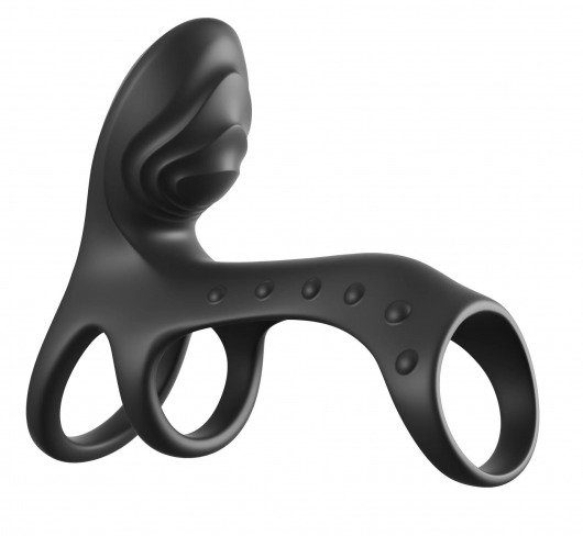 Черная насадка на пенис Ultimate Couples Cage Pro - Pipedream - в Нальчике купить с доставкой