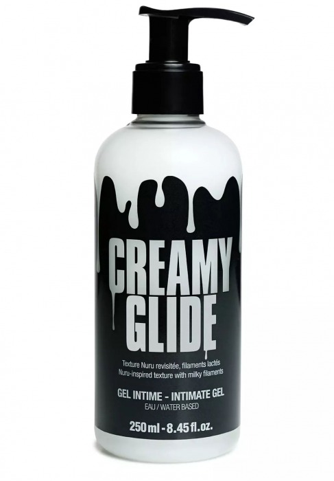 Лубрикант на водной основе Creamy Glide с консистенцией спермы - 250 мл. - Strap-on-me - купить с доставкой в Нальчике