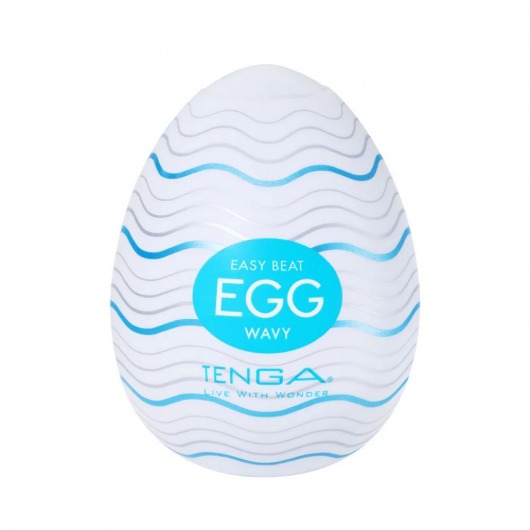 Мастурбатор-яйцо Tenga Egg Wavy - Tenga - в Нальчике купить с доставкой