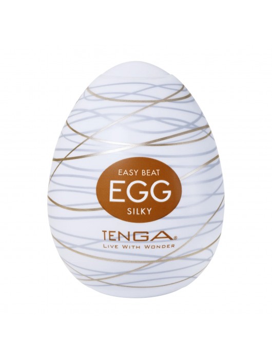 Мастурбатор-яйцо Tenga Egg Silky - Tenga - в Нальчике купить с доставкой