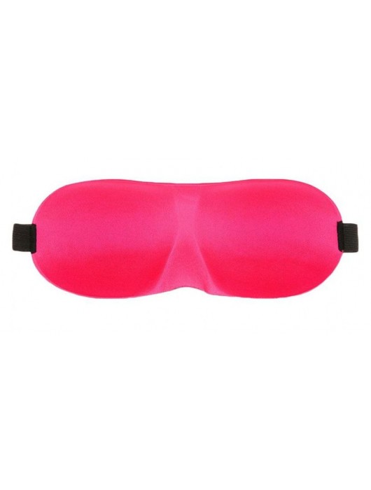 Розовая глухая маска на резинке - Sitabella - купить с доставкой в Нальчике