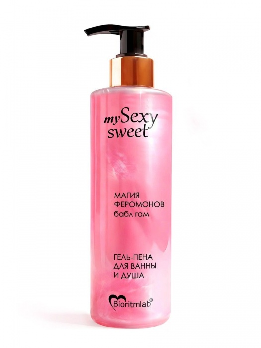 Гель-пена для ванны и душа Sexy Sweet с феромонами и ароматом бабл-гам - 200 мл. -  - Магазин феромонов в Нальчике