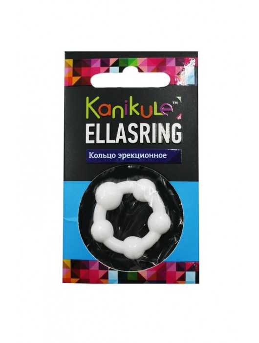 Цветное эрекционное кольцо с шариками Ellasring - Sitabella - в Нальчике купить с доставкой