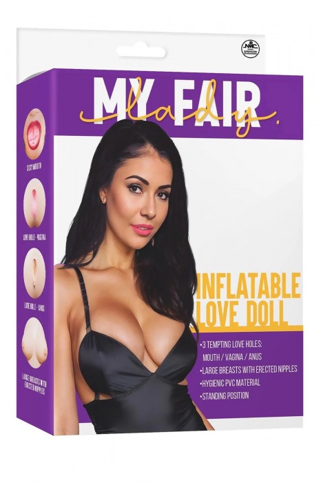 Телесная надувная секс-кукла с 3 любовными отверстиями - NMC - в Нальчике купить с доставкой