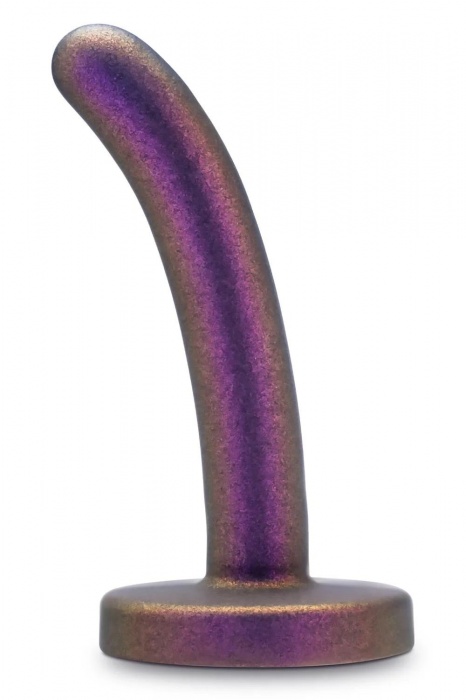 Фиолетовая насадка с гладкой поверхностью Surrender 4.75 Inch Beginner Pegging Dildo - 12 см. - Blush Novelties - купить с доставкой в Нальчике