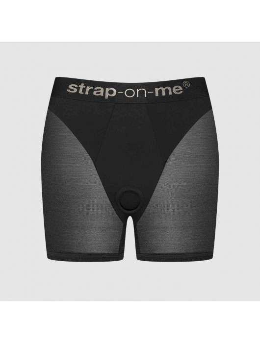 Трусики-шорты для фиксации насадок Strap-on-me Harness Lingerie Halo - size S - Strap-on-me - купить с доставкой в Нальчике