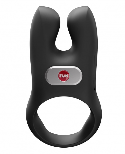 Черное эрекционное виброкольцо Nos - Fun Factory - в Нальчике купить с доставкой