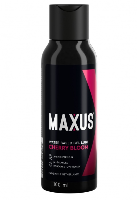 Лубрикант на водной основе MAXUS Cherry Bloom - 100 мл. - Maxus - купить с доставкой в Нальчике