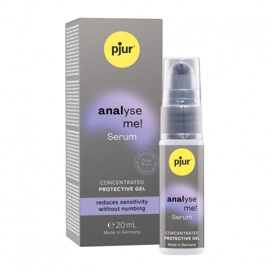 Расслабляющая анальная сыворотка pjur Analyse Me Serum - 20 мл. - Pjur - купить с доставкой в Нальчике