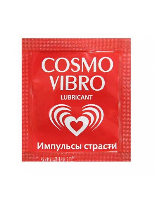 Пробник женского стимулирующего лубриканта на силиконовой основе Cosmo Vibro - 3 гр. - Биоритм - купить с доставкой в Нальчике