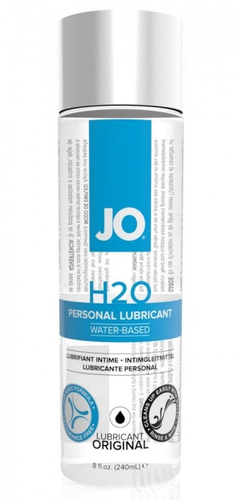 Нейтральный лубрикант на водной основе JO Personal Lubricant H2O - 240 мл. - System JO - купить с доставкой в Нальчике