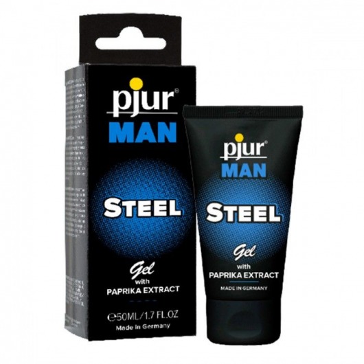 Эрекционный гель для пениса pjur MAN Steel Gel - 50 мл. - Pjur - купить с доставкой в Нальчике