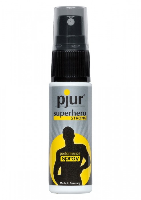 Спрей-пролонгатор длительного действия pjur SUPERHERO Strong Spray - 20 мл. - Pjur - купить с доставкой в Нальчике