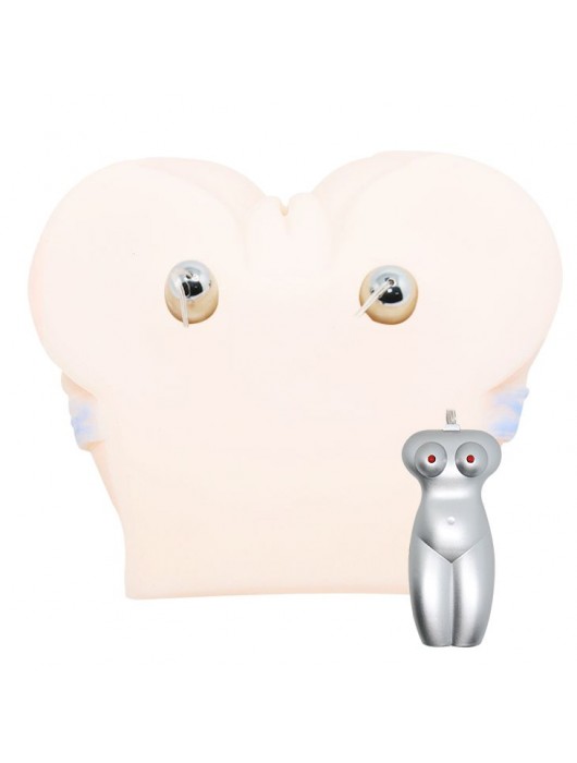 Мастурбатор-попка с двойной вибрацией и двумя входами - Baile - в Нальчике купить с доставкой