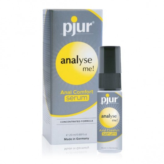 Анальный спрей pjur ANALYSE ME Serum - 20 мл. - Pjur - купить с доставкой в Нальчике