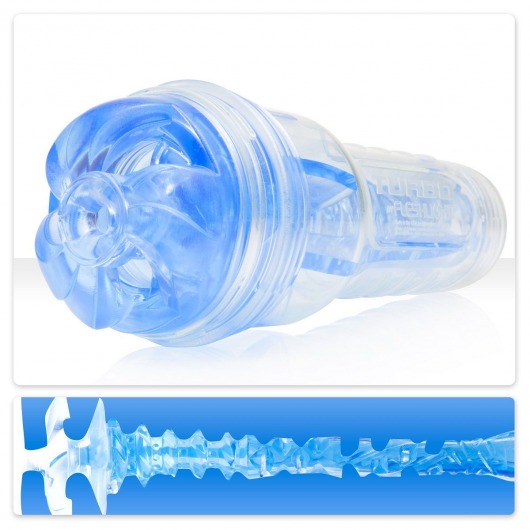 Мастурбатор Fleshlight Turbo - Trust Blue Ice - Fleshlight - в Нальчике купить с доставкой