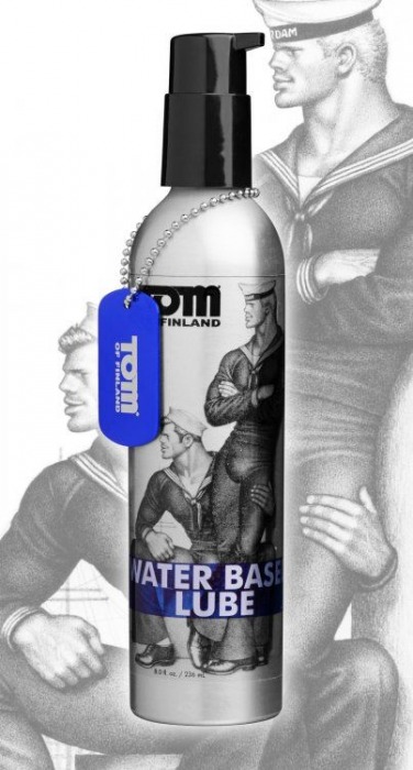 Лубрикант на водной основе Tom of Finland Water Based - 236 мл. - Доминирующее кольцо - купить с доставкой в Нальчике