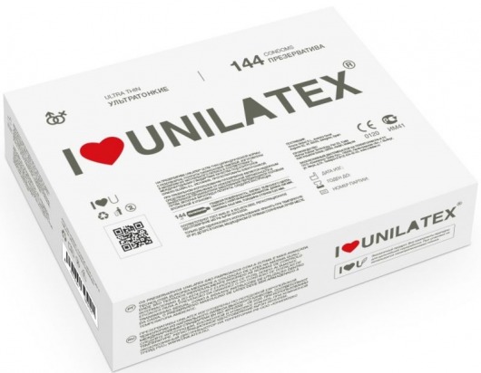 Ультратонкие презервативы Unilatex Ultra Thin - 144 шт. - Unilatex - купить с доставкой в Нальчике