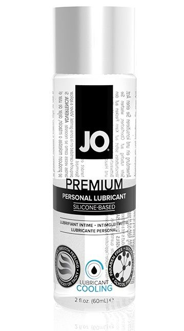 Охлаждающий лубрикант на силиконовой основе JO Personal Premium Lubricant Cooling - 60 мл. - System JO - купить с доставкой в Нальчике