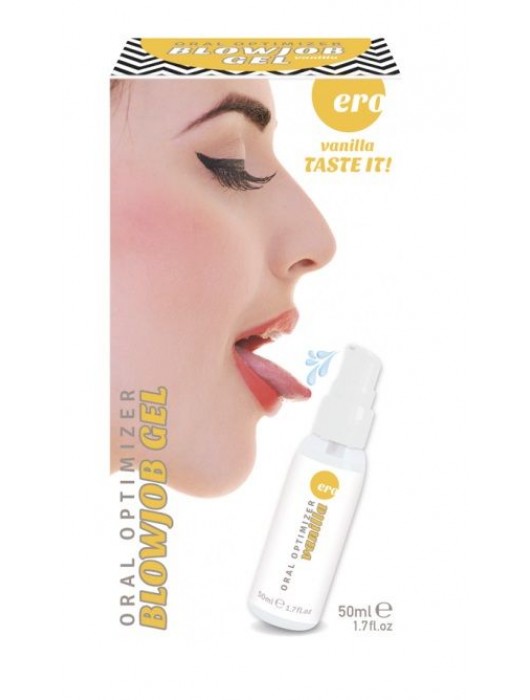 Увлажняющий гель для орального секса с ароматом ванили - 50 мл. - Ero - купить с доставкой в Нальчике