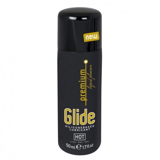 Интимный гель на силиконовой основе Premium Glide - 50 мл. - HOT - купить с доставкой в Нальчике