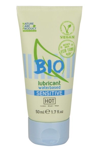 Органический лубрикант для чувствительной кожи Bio Sensitive - 50 мл. - HOT - купить с доставкой в Нальчике