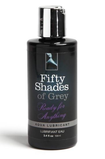 Лубрикант на водной основе Ready for Anything Aqua Lubricant - 100 мл. - Fifty Shades of Grey - купить с доставкой в Нальчике