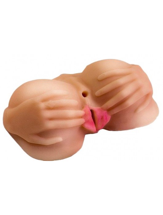 Вагина с виброяйцом на выносным пульте управления вибрацией - LOVETOY (А-Полимер) - в Нальчике купить с доставкой