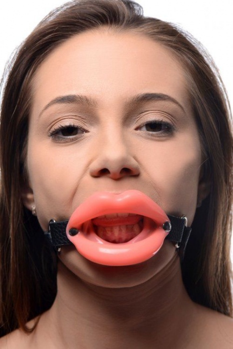 Кляп в форме губ Sissy Mouth Gag - XR Brands - купить с доставкой в Нальчике