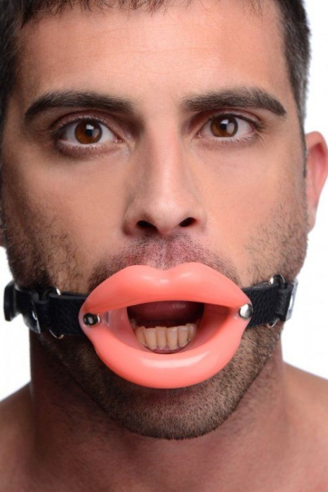 Кляп в форме губ Sissy Mouth Gag - XR Brands - купить с доставкой в Нальчике